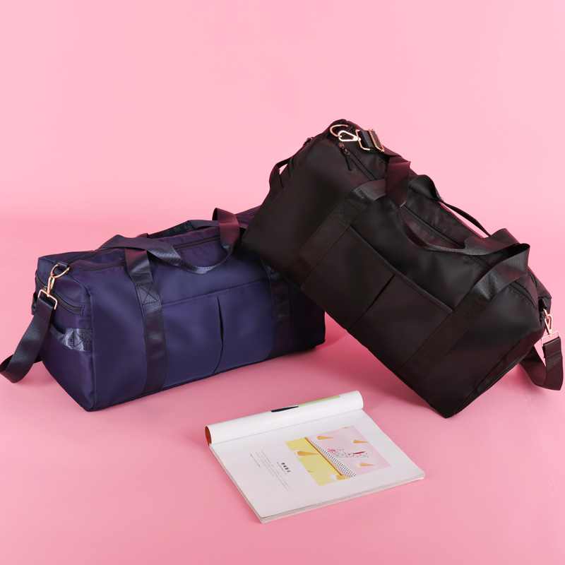 Aokelato ジムバッグ スモールスポーツダッフルバッグ 軽量 TATG スポーツジムウィークエンドゲッタウェイコンパートメント用女性