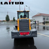 Chargeur frontal diesel mini 4x4 de 1,8 tonne de haute qualité, vente en gros, chargeur frontal agricole, remorque basse, mini chargeur diesel