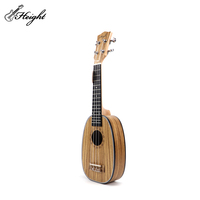 Guitare en nylon hawaïenne soprano ukulélé en forme d'ananas 21 pouces