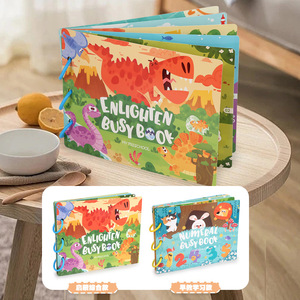 Tùy chỉnh in ấn Toddler yên tĩnh Cuốn Sách Đầu Học Tập Giáo Dục bận rộn cuốn sách đồ chơi với CE EN71 CPC cho trẻ em - Product Image 5