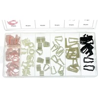 Clip de fixation en plastique HE219 pour conduite de carburant automobile, attache de faisceau de câbles, kit de fixation de tuyau de carburant pour véhicules Ford