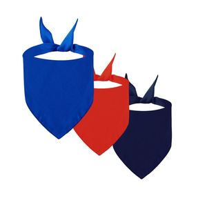 Bandana personnalisée en polyester imprimé avec logo, douce et confortable, pour chiens de petite, moyenne et grande taille – Vente en gros - Product Image 3