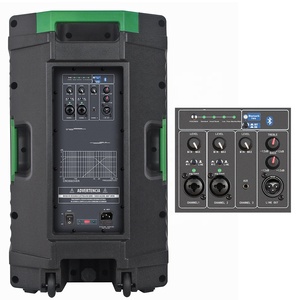 Speaker PA Audio Profesional, Kotak Suara Sistem Speaker PA dengan BT DSP Mixer Gitar Gema 2000 Watt 12 Inci - Product Image 5