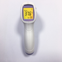 Thermomètre frontal et de fièvre infrarouge numérique sans contact pour la prévention de l'épidémie du virus Ebola, thermomètre laser humain