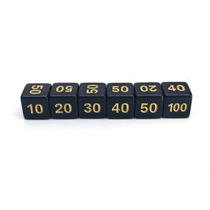 ลูกเต๋า 6 หน้า สำหรับเกมกระดาน พิมพ์ลายตามสั่ง สีดำ รุ่น Ptcg พร้อมตัวบอกจำนวนเลือด ราคาโรงงาน - Product Image 3
