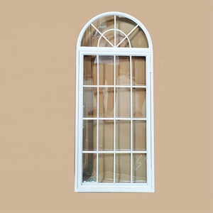 Arched <strong>Window</strong> with Grill Design Glass <strong>Window</strong> French <strong>windows</strong> with Arches - Product Image 1