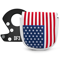 Housse de tête de club de golf durable, housse de protection pour putter de golf, housse de tête de mallette de golf en cuir PU avec aimant