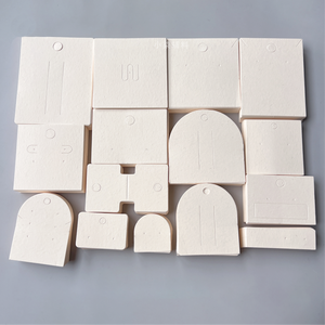 Tùy chỉnh xây dựng thương hiệu in ấn người giữ đồ trang sức bao bì giấy Nhẫn thẻ hiển thị với logo thẻ đồ trang sức - Product Image 6