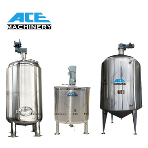Ace Cosmetic Cream Mixing Vessel With Homogenizer Ss316l Jacketed Tank for Lotion & Gel - Product Image 2