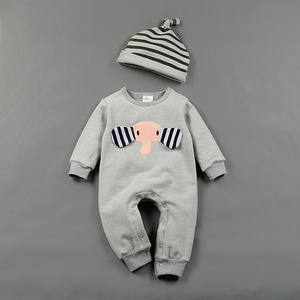 เสื้อผ้าเด็กขายส่ง บูติกแฟชั่นสวยงาม ชุดเด็กทารก หมวก ชุดรอมเปอร์ - Product Image 2