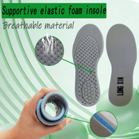 Semelles intérieures en gel confortables pour chaussures, pour pieds plats, soulagement de la fasciite plantaire, semelles de sport et de course