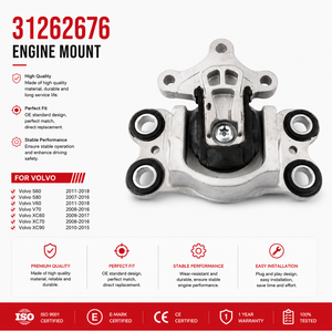Supporto Motore Destro di Alta Qualità OE 31262676 30776303 per <span class=keywords><strong>Volvo</strong></span> C30 <span class=keywords><strong>C70</strong></span> S40 V50 2.4L 2.5L - Product Image 1