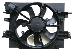 Conjunto de ventilador de radiador de refrigeración de aire acondicionado automático de 12V AC OEM 214811626R para <span class=keywords><strong>RENAULT</strong></span> <span class=keywords><strong>CLIO</strong></span> DACIA DOKKER DUSTER LODGY 1.5DCI <span class=keywords><strong>2015</strong></span> - Product Image 2