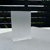 Supports de numéros de table personnalisés pour restaurants et réceptions de mariage, numéros de table/menu vierges en acrylique
