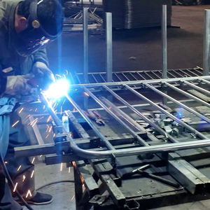 Cina produttore all'ingrosso di metallo portatile barriera per eventi barricate nere controllo della folla della strada barriera di sicurezza scherma - Product Image 4