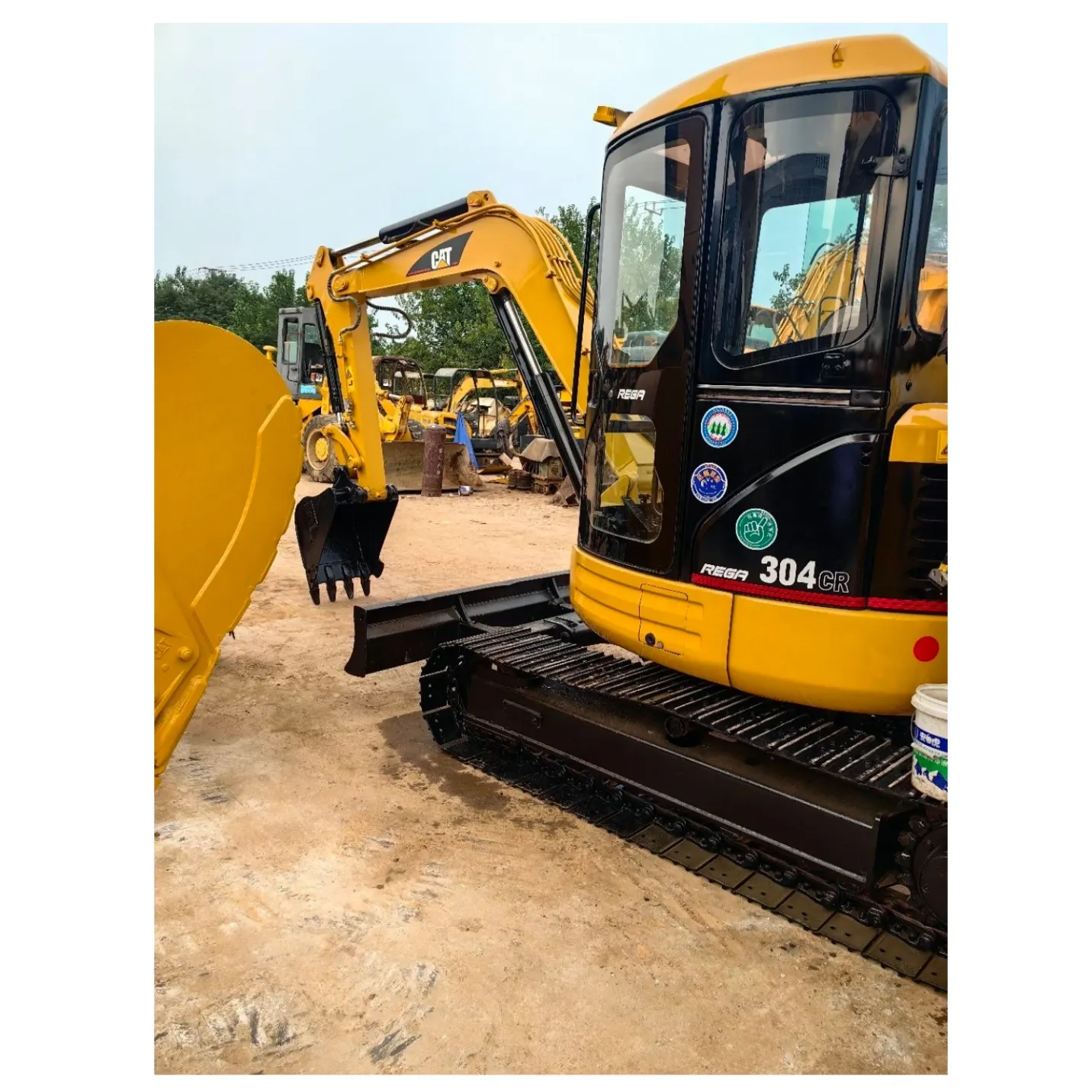 CAT304CR NICE CONDIÇÃO PROJETO ORIGINAL USADO JAPONÊS MINI EXCAVATOR usado cat304cr cat303 cat302 cat301.5 cat305 para venda