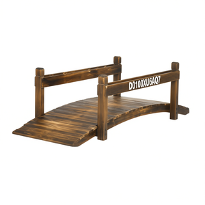 Ponte da Giardino in Legno Modello D0100XU6AQ7 Ornamento per Giardino - Product Image 1