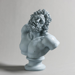 Decorazione per la casa europea decorazione in <span class=keywords><strong>resina</strong></span> testa busto in <span class=keywords><strong>resina</strong></span> moderna scultura statua di laocoonte per la vendita - Product Image 3