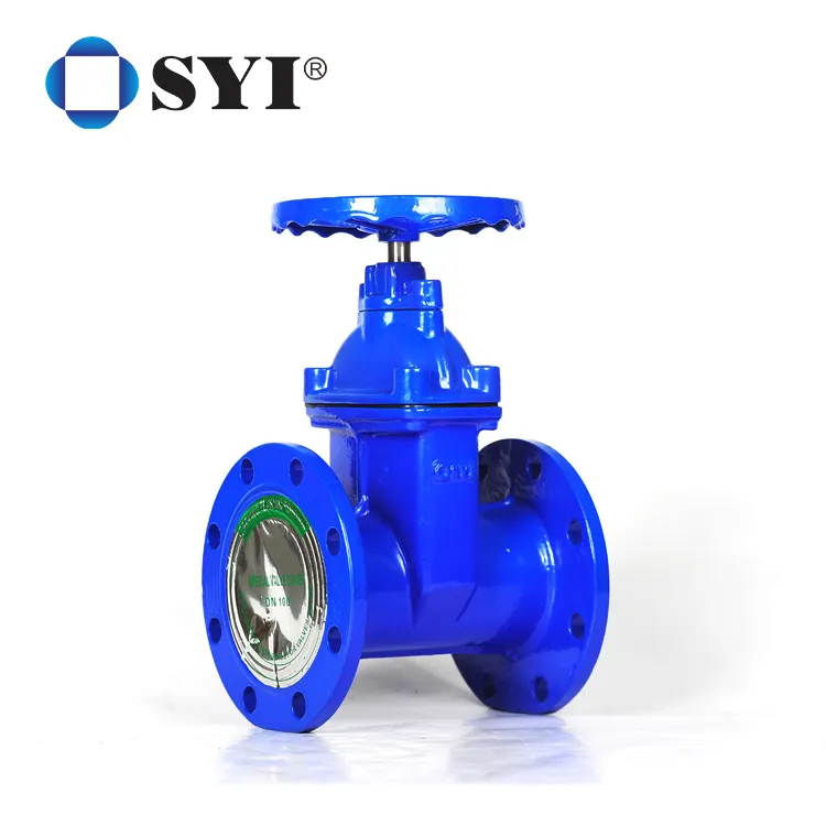 BS5163 Water Oil Gas Non-rising Stem Resilient Seat Ductile Iron Gate Valve