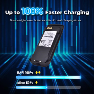 DC sạc nhanh thay thế <span class=keywords><strong>Lithium</strong></span> <span class=keywords><strong>Ion</strong></span> di động hai cách phát thanh Pin cho Motorola Walkie Talkie Pin - Product Image 4