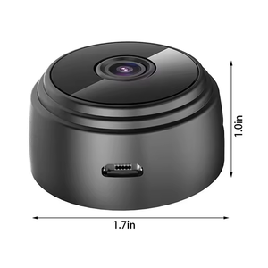 Cámara WiFi A9 de Alta Resolución, Cámara Inalámbrica <span class=keywords><strong>Pequeña</strong></span> Inteligente para <span class=keywords><strong>Seguridad</strong></span> en el Hogar, Control por Aplicación, Cámara A9 para Habitación - Product Image 4