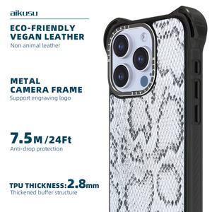 Étui de téléphone personnalisé en cuir avec bandoulière pour iPhone 15 14 13 Pro pour Huawei Mate 60 Pro - Product Image 4