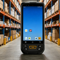 Pemindai Barcode 1D/2D PDA Genggam Pintar 5-inci Android 12.0 Stok untuk Inventaris Gudang, Kasir Ritel, Logistik