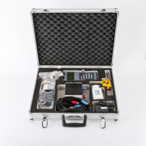 OEM Handheld Clamp-On Ultraschall-Durchfluss messer für Schmierstoff Hydrauliköl CE-Zulassung/-1% Genauigkeit 1 Jahr Garantie - Product Image 1