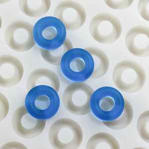 3pcs 100-Cavity Mini Donut Pans Silicone Moldes (Food Grade) Reutilizável Non-stick para Decoração do Bolo Fondant Chocolate Gummy Candy - Product Image 5