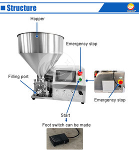 Injecteur <span class=keywords><strong>de</strong></span> crème pour donuts / Remplisseur <span class=keywords><strong>de</strong></span> pâtisseries / Machine à garnir les gâteaux <span class=keywords><strong>de</strong></span> confiture et <span class=keywords><strong>de</strong></span> chocolat / Équipement <span class=keywords><strong>de</strong></span> boulangerie commercial <span class=keywords><strong>de</strong></span> table - Product Image 3