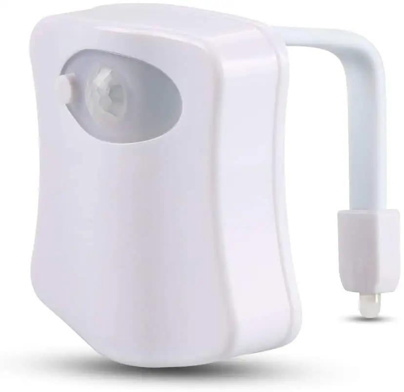 Hot Sell Led Toilet Light 8 Color Motion Sensor Light Leds Sensor Night Lights WC Bathroom Lamp