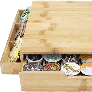 Porte-dosette <span class=keywords><strong>Distributeur</strong></span> Compatible <span class=keywords><strong>Dolce</strong></span> <span class=keywords><strong>Gusto</strong></span> <span class=keywords><strong>Capsule</strong></span> Titulaire Tiroirs De Rangement En Bambou 36 pcs Supports De Stockage De Café Racks De Luxe - Product Image 1