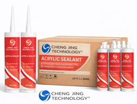 Mastic silicone liquide acétique à prix d'usine, adhésif monocouche résistant aux intempéries pour le remplissage des fissures et la construction en cuir