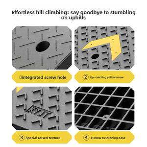 Rampa de Entrada Segura, Reforzada con PVC y Metal, Reductor de Velocidad Ecológico, Diseño de Dientes Dentados, 25-45 mph, Instalación Fija - Product Image 3