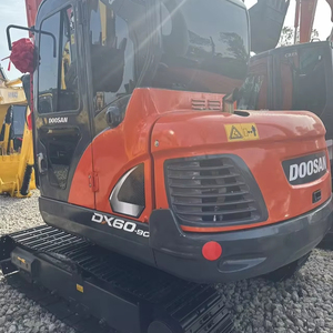 Excavatrice miniature d'occasion Doosan Dx60 certifiée CE, prix bas et bonne qualité, excavatrice d'occasion japonaise avec EPA en stock - Product Image 4