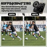 Cámara Industrial IMX678 60fps 4K, Módulo con Protocolo UVC, Sin Controladores, Interfaz Tipo-C, Lente M12 con Montura S, Compatible con Detección Facial