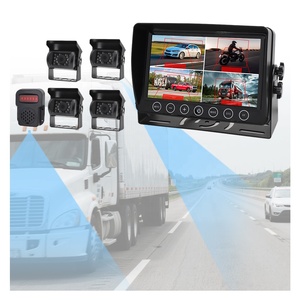 Système de caméra de recul filaire pour véhicule RV PWAS avec moniteur 7 pouces, vision nocturne BSD, caméra de recul et kit de caméra de recul pour camion - Product Image 1