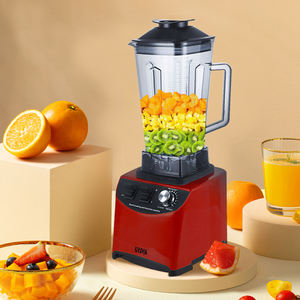 WINNING STAR 800W 2L 26000RPM 304 Acier inoxydable 6 lames Extracteur de jus ST-5548-S Gobelet en <span class=keywords><strong>PVC</strong></span> Broyeur de murs Machine à mélanger pour la <span class=keywords><strong>cuisine</strong></span> - Product Image 3