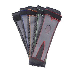 Genouillères de sport d'extérieur antidérapantes en nylon et spandex épais, soutien de genou pour la musculation et la force athlétique - Product Image 1