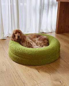 Chất Lượng Cao Sang Trọng Vòng Boucle Giường Con Chó Thiết Kế Mới Thoải Mái Siêu Mềm Vật Nuôi Làm Tổ Cho Chó Và Mèo Nhung & Vật Liệu Bọt - Product Image 5