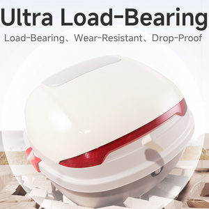 Top case universel pour <span class=keywords><strong>moto</strong></span>, boîte arrière étanche pour scooter, 41L, plastique ABS, coffre de rangement arrière pour <span class=keywords><strong>moto</strong></span> électrique - Product Image 5