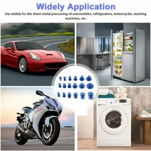 Kit de Reparación de Abolladuras para Autos, 18 Piezas, Herramienta para Remover Abolladuras de Carrocería, Kit de Reparación de Daños, Mantenimiento de Abolladuras, Lavadoras, Refrigeradores - Product Image 5