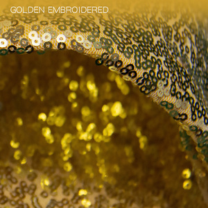 Casquette de Noël personnalisée en or et rouge avec paillettes brillantes pour adultes - Product Image 4