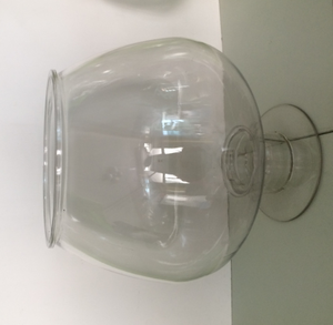 6,8 L Goblet Vorm Aquarium Huishouden Plant Goudvis Kom Plastic Aquaria Transparant - Product Image 4