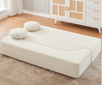 Sofá Modular Plegable de Compresión al Vacío para Sala de Estar, Apartamento u Hotel, de Doble Uso, Tamaño Pequeño, Desmontable y Lavable, Ideal para Descanso