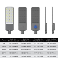 Lampadaire LED Modulaire de Haute Qualité, Étanche IP65, en Aluminium Moulé Sous Pression, pour Autoroute et Cour, 50W 100W 150W 200W 250W