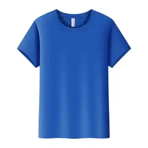 280g Wholesale Blank Plain T Shirt Custom Your Logo Printing Polyester Cotton Tshirt Printed Plus Size Men T-Shirt For Men