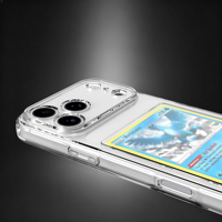 Étui de téléphone pour cartes gradées pour iPhone 18 Pro Max, coque arrière rigide en PC, support de cartes PSA BGS, coque de téléphone pour iPhone 18 Pro LZ273