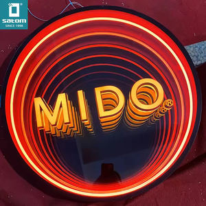 Letras LED espejo infinito redondo - Product Image 4