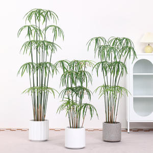 Décoration de salon nordique, grande plante verte, <span class=keywords><strong>arbre</strong></span> de simulation en bambou <span class=keywords><strong>du</strong></span> <span class=keywords><strong>sud</strong></span>, plante verte de simulation - Product Image 6